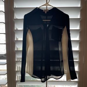 Express portofino botton down dress shirt XS